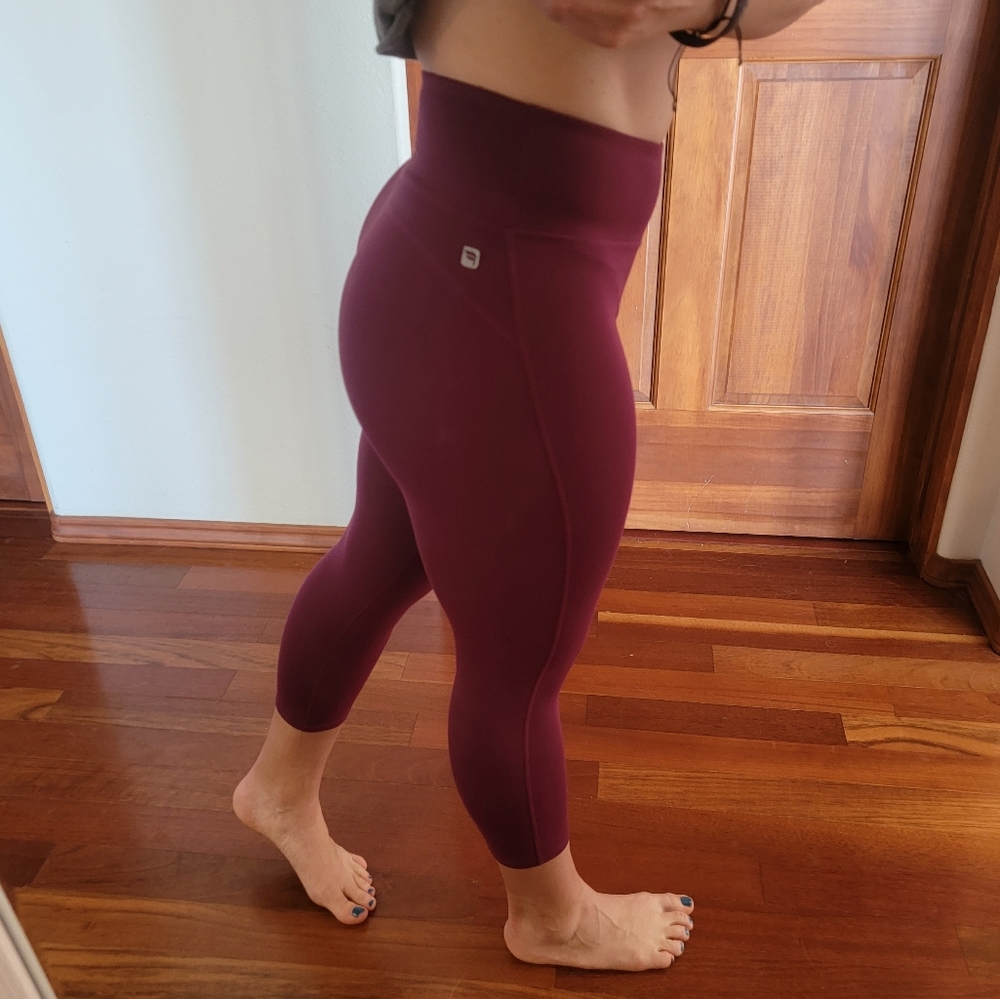 Fabletics Maroon Leggings